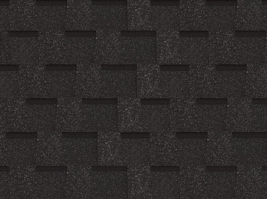 Ламинированная черепица Docke, серия Dragon Original, Асфальт купить в Казани