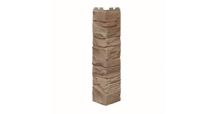 Угол наружный VOX Solid Stone Umbria коричневый камень купить в Казани