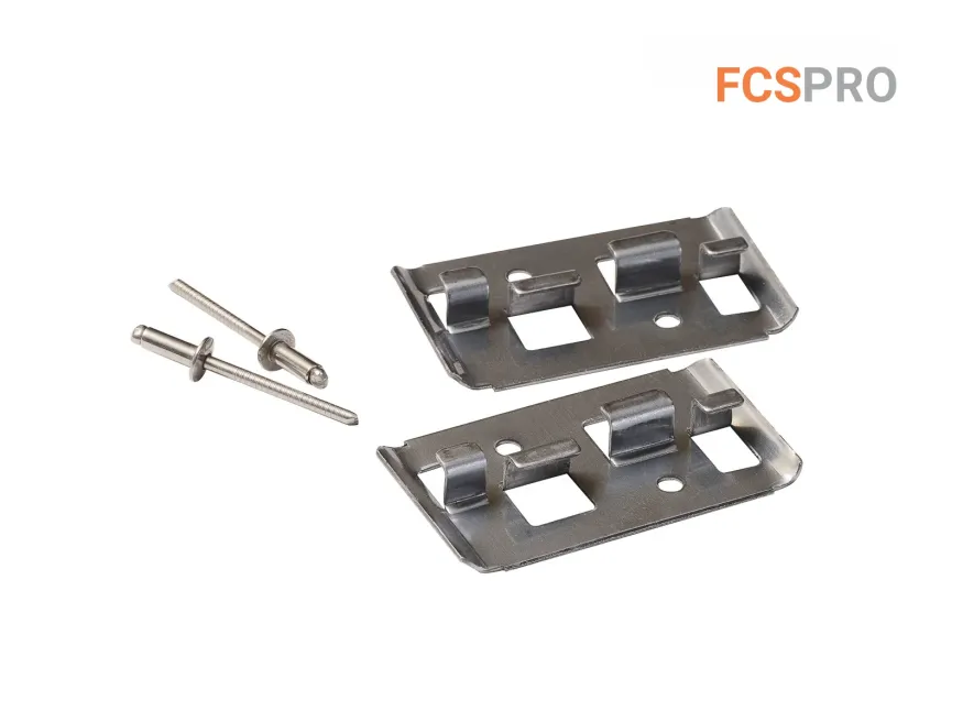 Кляймер FCSPRO Профи с заклёпкой по металлу (нержавейка) купить в Казани