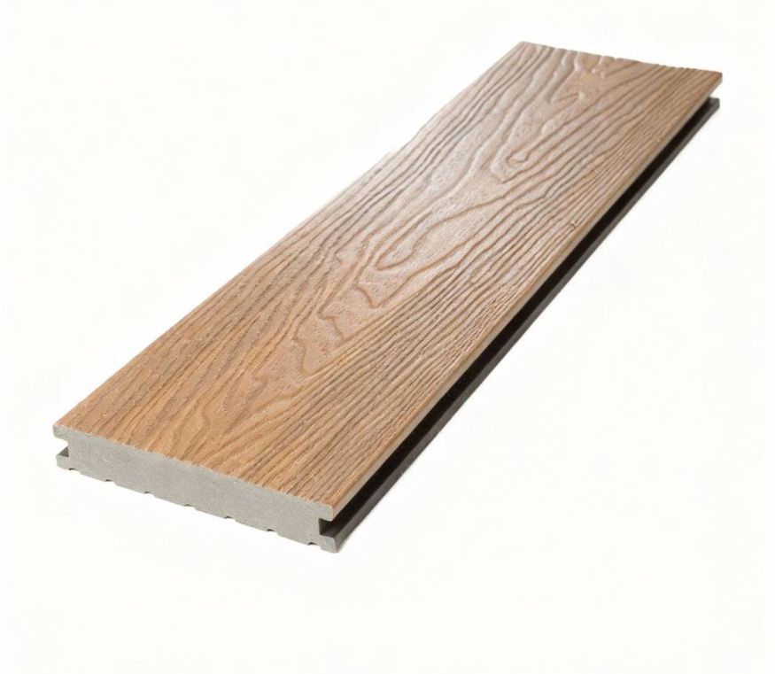 Террасная доска Экодекинг Скай коэкструзия полнотелая, Бук купить в Казани
