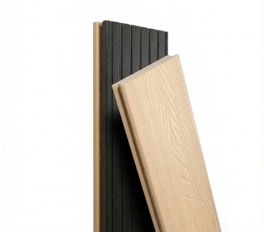 Террасная доска Экодекинг Скай коэкструзия полнотелая, Бук купить в Казани