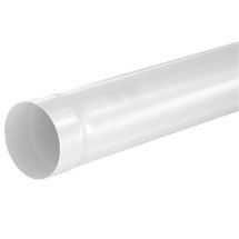 Водосточная труба Aquasystem RR 20, мраморно-белая, 3.00 м, 150/100