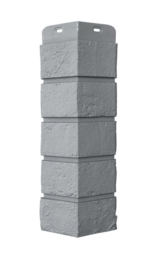 Угол наружный Grand Line, Состаренный кирпич Classic, Серый купить в Казани
