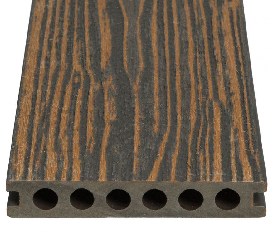 Террасная доска из ДПК CM Decking, Zebrano, Графит купить в Казани