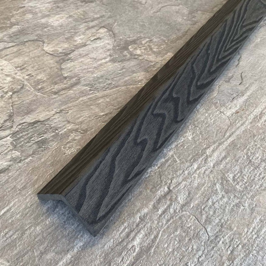 Угол EasyDecking, Wood-Х 50х50 Черное дерево купить в Казани