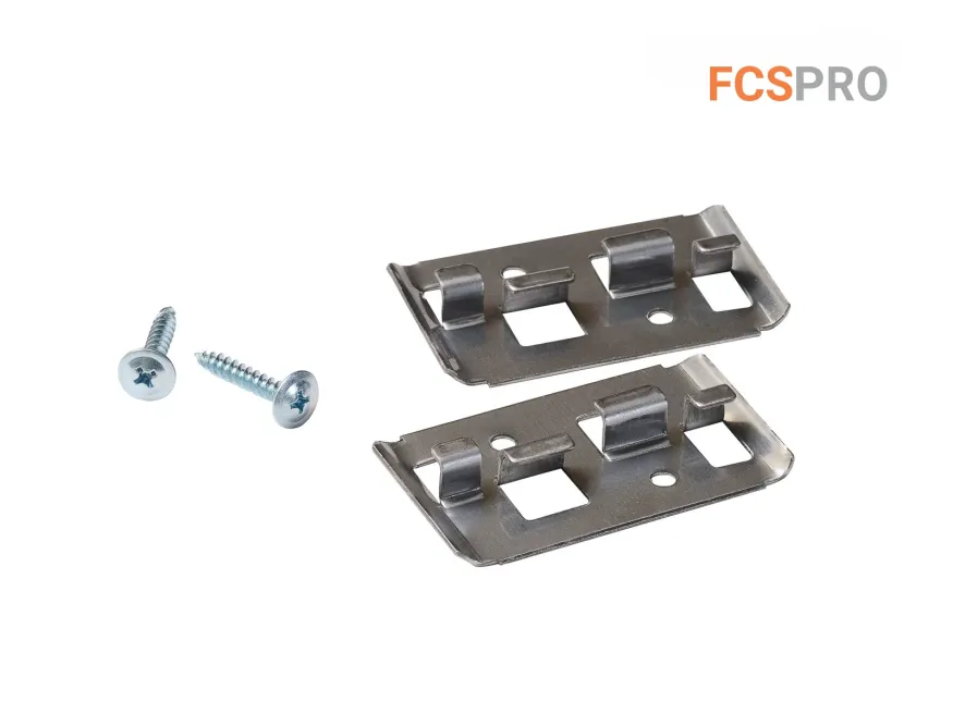 Кляймер FCSPRO Профи с саморезом по дереву (нержавейка) купить в Казани