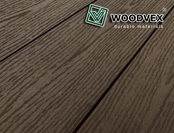 Террасная доска из ДПК WOODVEX Select в цвете Венге купить в Казани