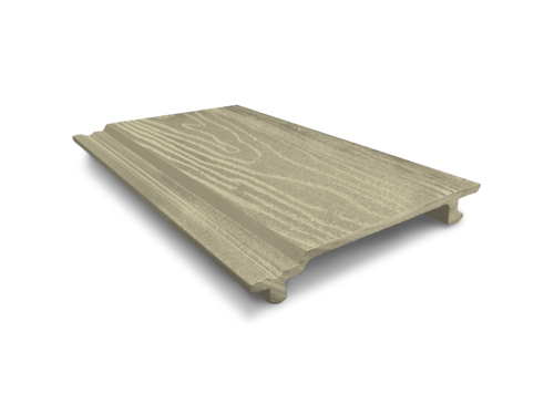 Фасадная панель ECODECKING из ДПК серого цвета купить в Казани